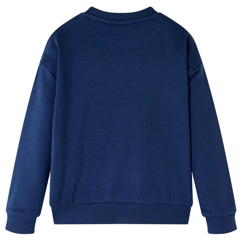 Afbeelding laden in galerijviewer, VidaXL Kindertrui 92 marineblauw
