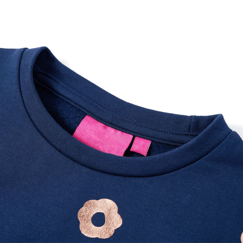 Afbeelding laden in galerijviewer, VidaXL Kindertrui 92 marineblauw
