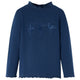 VidaXL Kindershirt lange mouwen 92 marineblauw