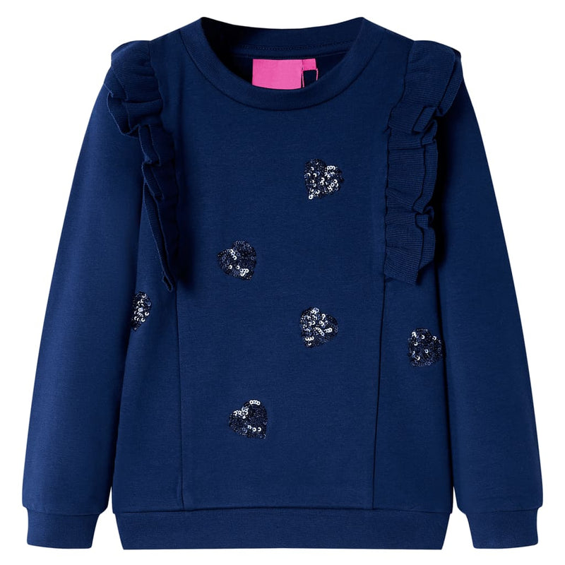 Afbeelding laden in galerijviewer, VidaXL Kindertrui 92 marineblauw

