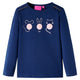 Vidaxl kindershirt met lange mouwen 140 marineblauw