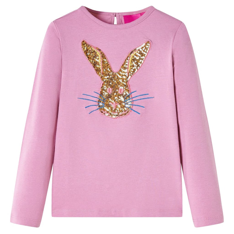 Afbeelding laden in galerijviewer, Vidaxl kindershirt met lange mouwen 104 rozebruin
