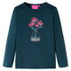 VidaXL Kindershirt met lange mouwen 92 donkergroen