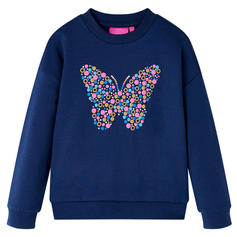 Afbeelding laden in galerijviewer, Vidaxl kindertrui 116 marineblauw
