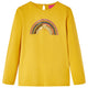 Vidaxl kindershirt met lange mouwen 140 okerkleurig