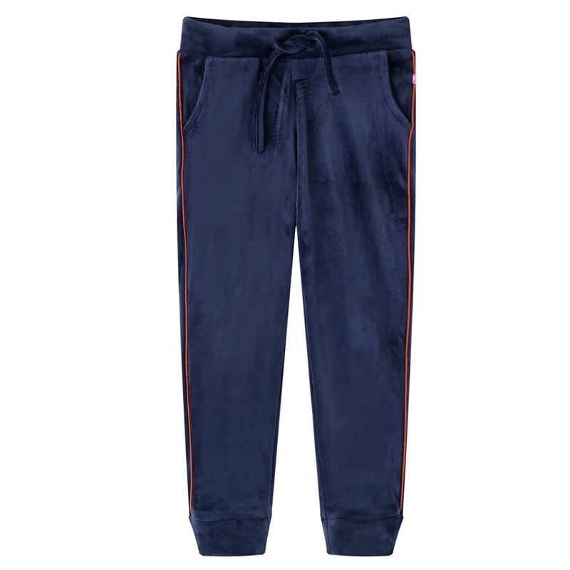 Afbeelding laden in galerijviewer, VidaXL Kinderjoggingbroek 92 marineblauw
