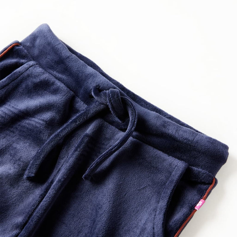 Afbeelding laden in galerijviewer, VidaXL Kinderjoggingbroek 92 marineblauw
