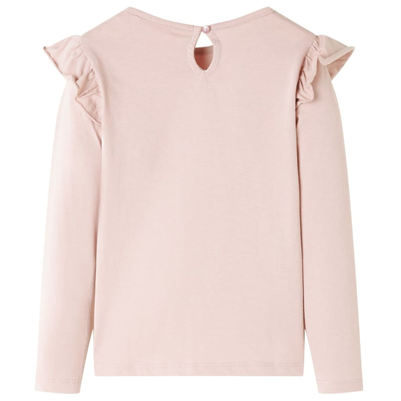 Afbeelding laden in galerijviewer, VidaXL Kindershirt met lange mouwen 104 roze
