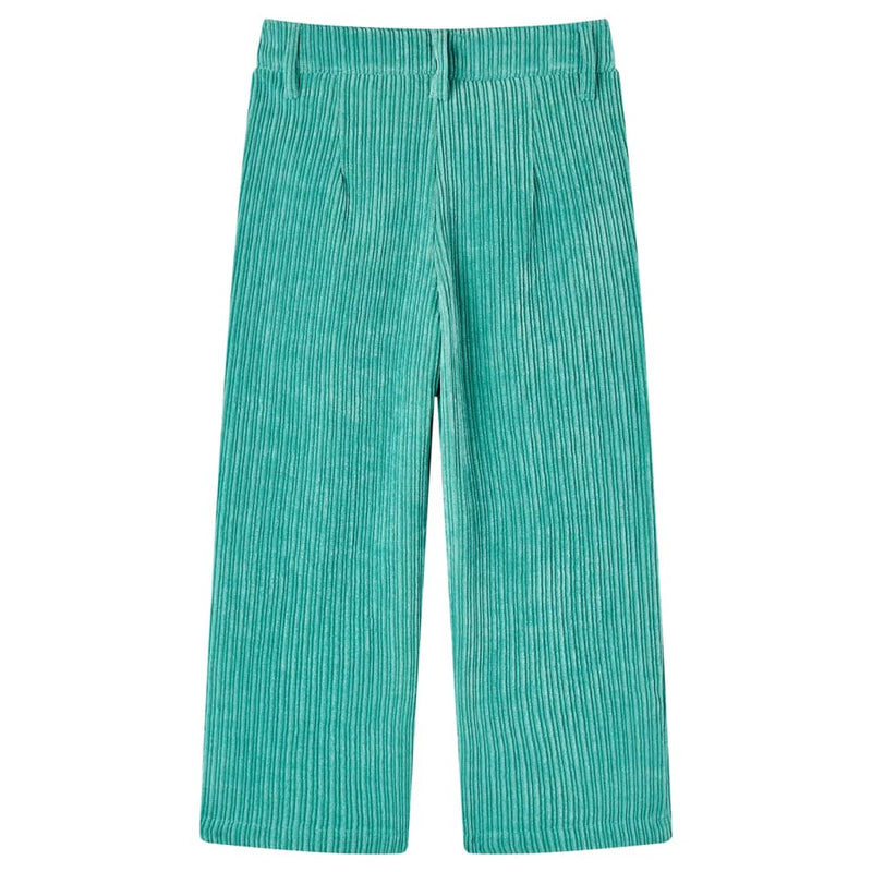 Afbeelding laden in galerijviewer, VidaXL Kinderbroek 140 ribfluweel mintgroen
