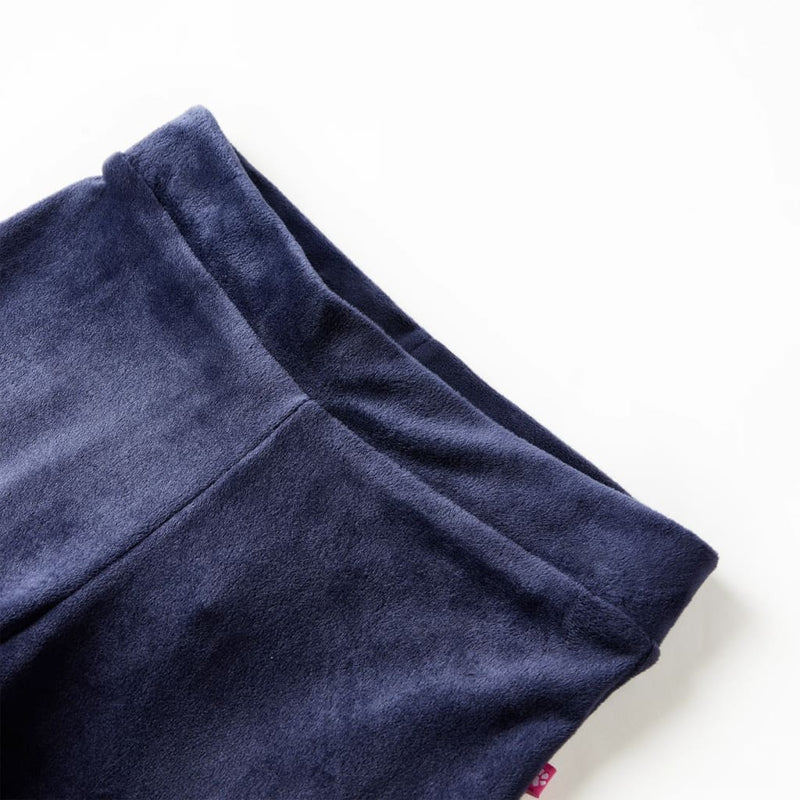 Afbeelding laden in galerijviewer, Vidaxl kinderbroek fluweel 92 donkerblauw
