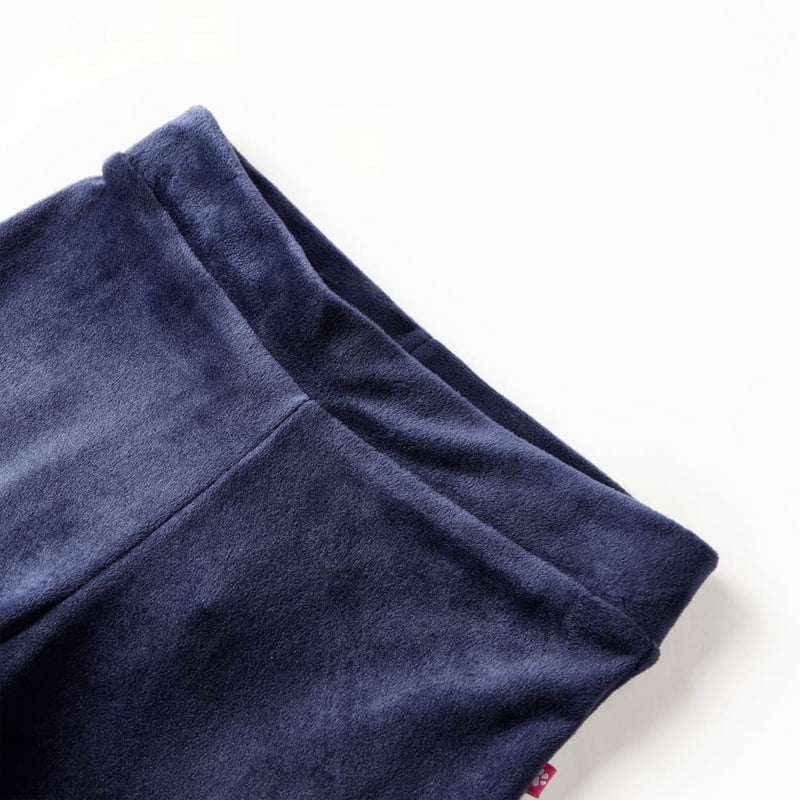 Afbeelding laden in galerijviewer, VidaXL Kinderbroek fluweel 140 donkerblauw
