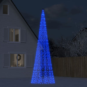 Vidaxl led-kerstboom 1534 leds 500 cm blauw
