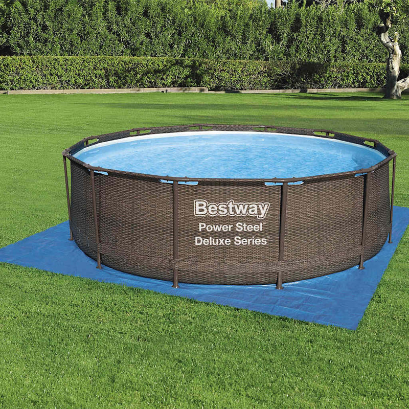 Afbeelding laden in galerijviewer, Bestway flowclear zwembadgrondzeil 396x396 cm
