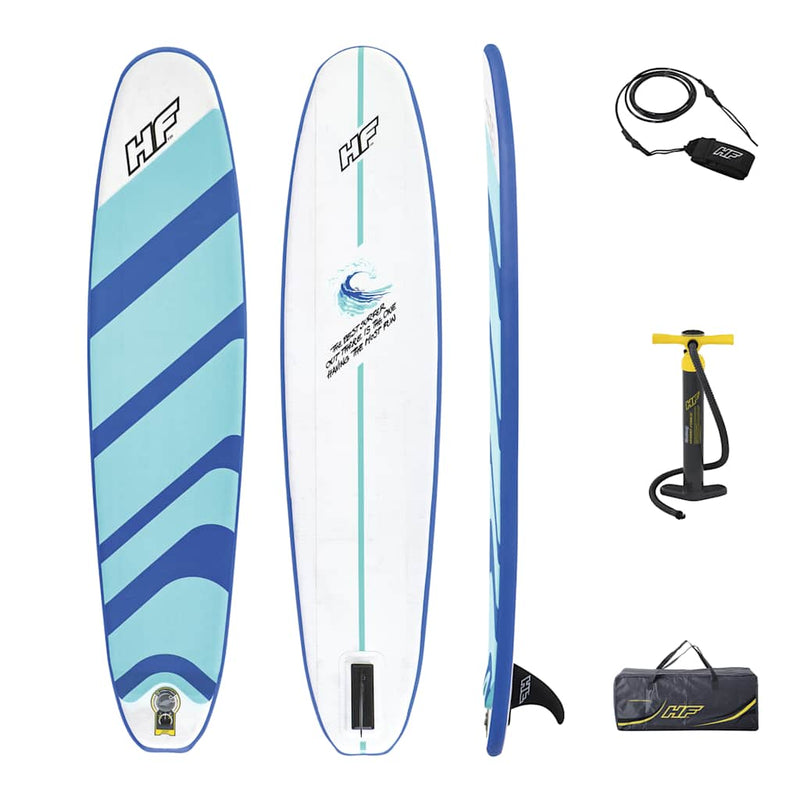 Afbeelding laden in galerijviewer, Bestway hydro force surfplank opblaasbaar 243x57x7 cm
