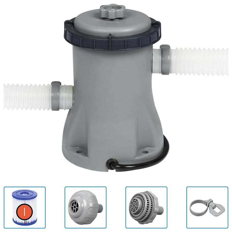 Afbeelding laden in galerijviewer, Bestway flowclear zwembadfilterpomp 1060 l
