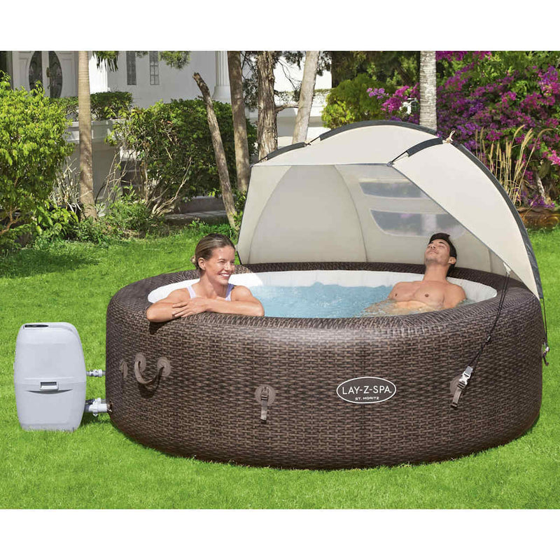 Afbeelding laden in galerijviewer, Bestway lay-z-spa overkapping 183x94x109 cm
