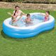 Bestway familiezwembad big lagoon 262x157x46 cm