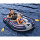 Bestway hydro-force opblaasboot met pomp en roeispanen blauw