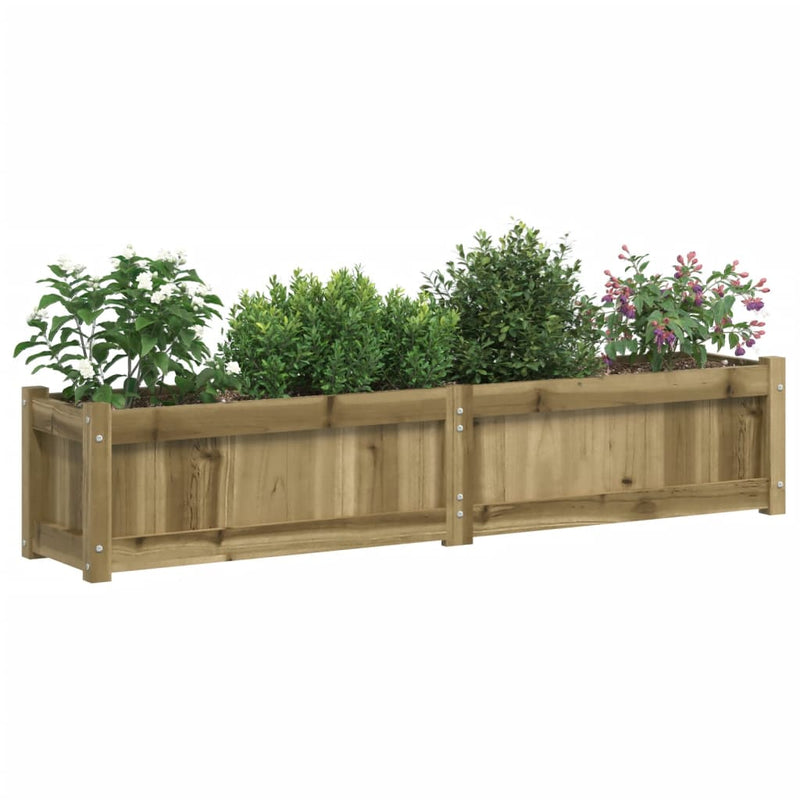 Afbeelding laden in galerijviewer, Vidaxl plantenbakken 2 st cm geïmpregneerd hout
