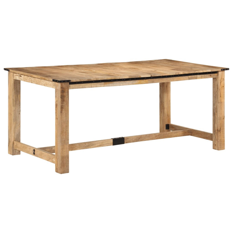 Afbeelding laden in galerijviewer, VidaXL Eettafel 180x90x75 cm massief mangohout
