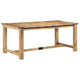 VidaXL Eettafel 180x90x75 cm massief mangohout