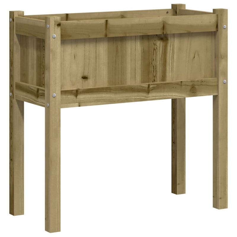 Afbeelding laden in galerijviewer, Vidaxl plantenbak met poten 70x31x70 cm geïmpregneerd grenenhout
