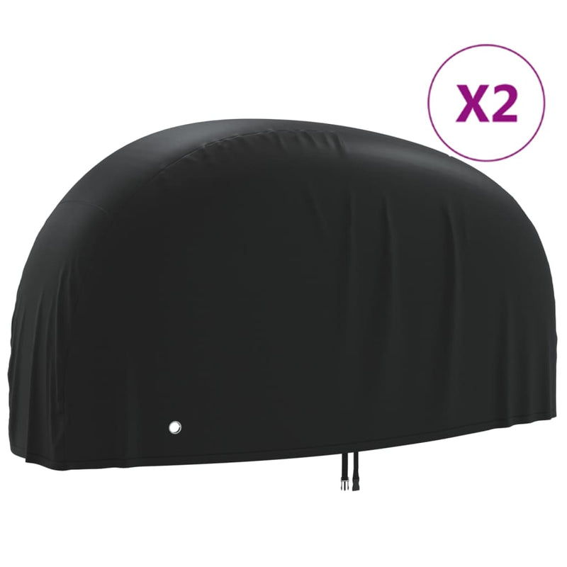 Afbeelding laden in galerijviewer, VidaXL Fietshoezen 2 st 190T 200x85x110 cm oxford stof
