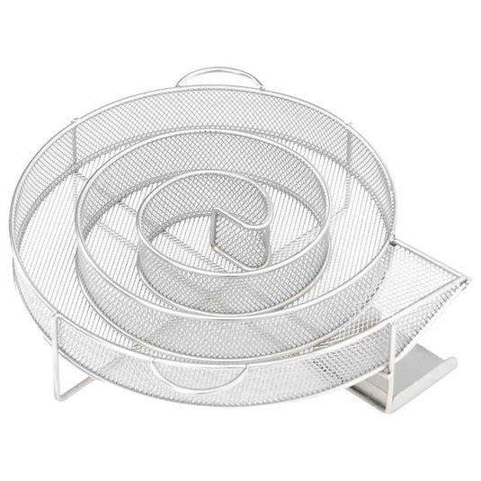 Vidaxl rookgenerator koud rond 19,5 cm roestvrij staal