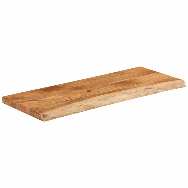 Afbeelding laden in galerijviewer, Vidaxl wastafelblad rechthoekig 140x60x2,5 massief acaciahout
