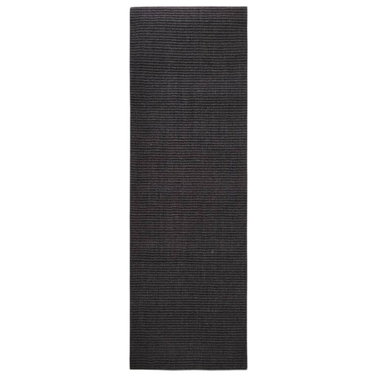 Vidaxl sisalmat voor krabpaal 80x250 cm zwart