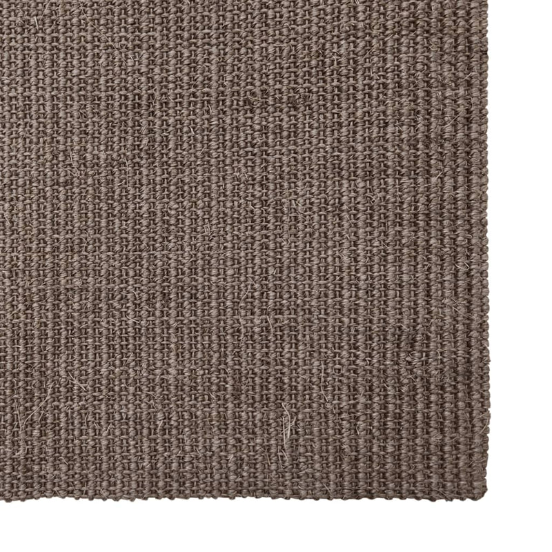 Afbeelding laden in galerijviewer, VidaXL Sisalmat voor krabpaal 66x150 cm bruin
