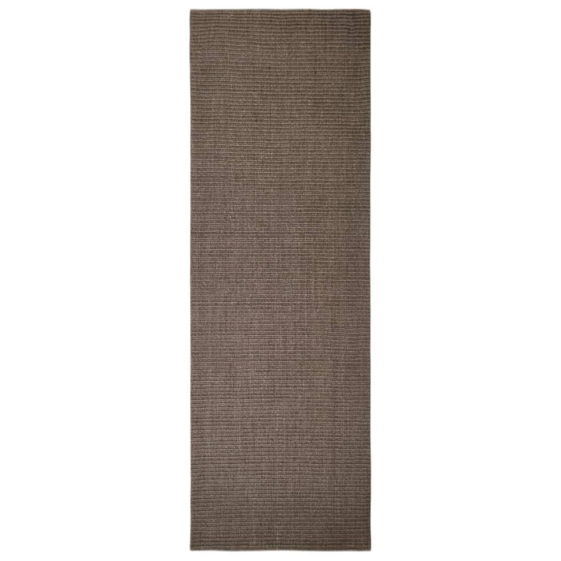 Afbeelding laden in galerijviewer, Vidaxl sisalmat voor krabpaal 66x200 cm bruin
