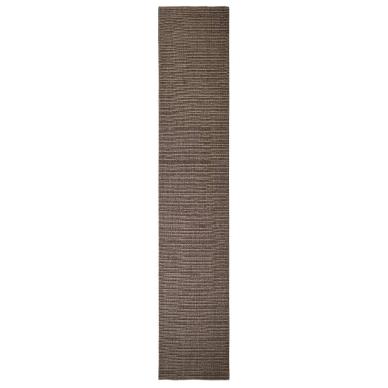Afbeelding laden in galerijviewer, Vidaxl sisalmat voor krabpaal 66x350 cm bruin
