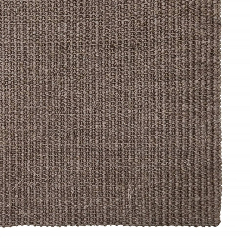Afbeelding laden in galerijviewer, Vidaxl sisalmat voor krabpaal 80x350 cm bruin
