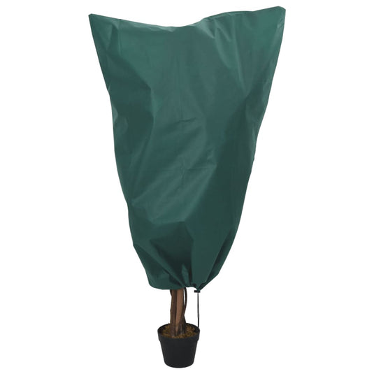 VidaXL Plantenhoezen met trekkoord 8 st 70 g m² 0,8x1 m