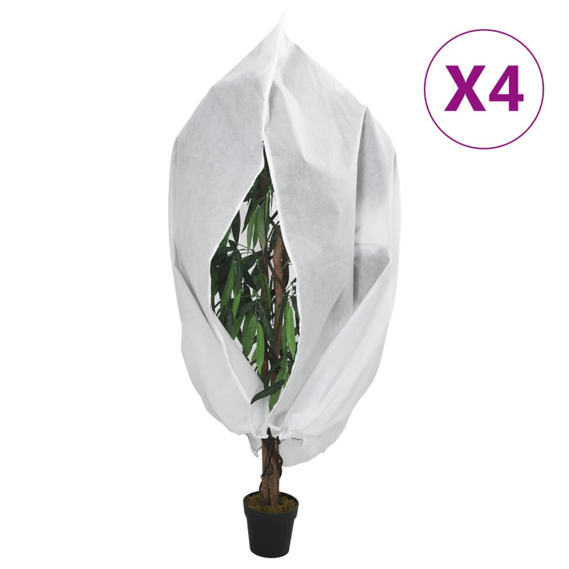 Afbeelding laden in galerijviewer, Vidaxl plantenhoezen met ritssluiting 4 st 70 g m² 3,93x3 m
