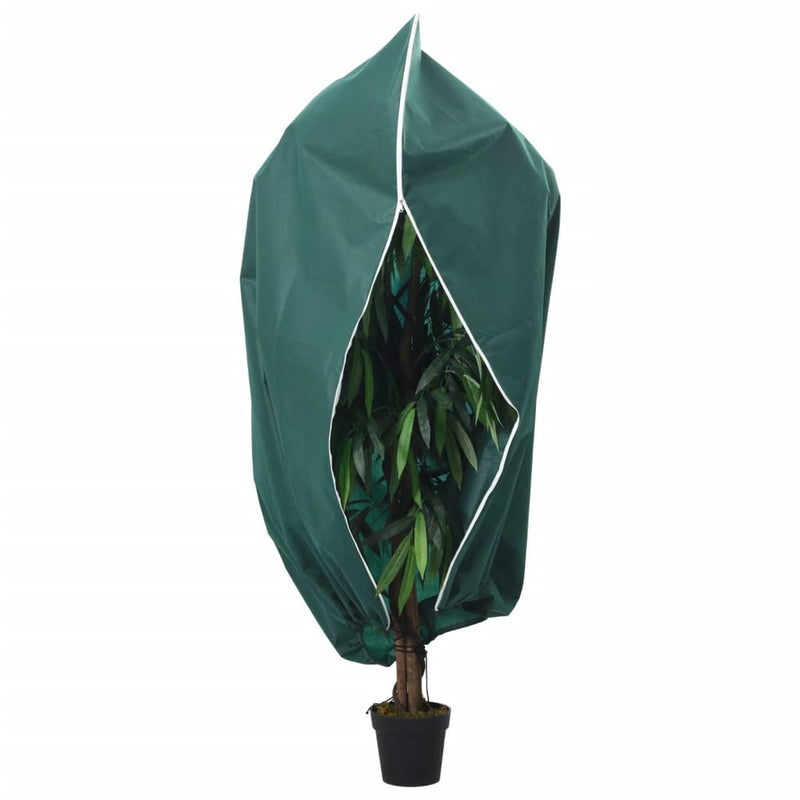 Afbeelding laden in galerijviewer, Vidaxl planthoezen met ritssluiting 4 st 70 g m² 2,36x2 m
