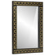 Vidaxl badkamerspiegel 50x70x2,5 cm massief mangohout en glas