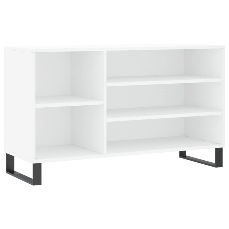 Afbeelding laden in galerijviewer, Vidaxl schoenenkast 102x36x60 cm bewerkt hout wit
