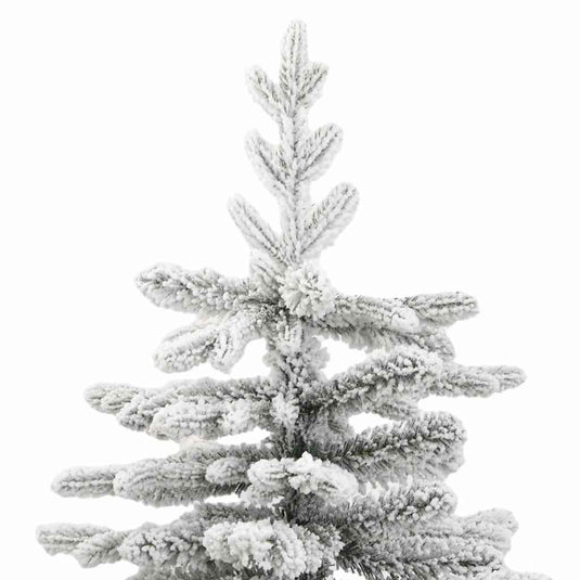 Vidaxl kunstkerstboom met scharnieren en sneeuw 180 cm