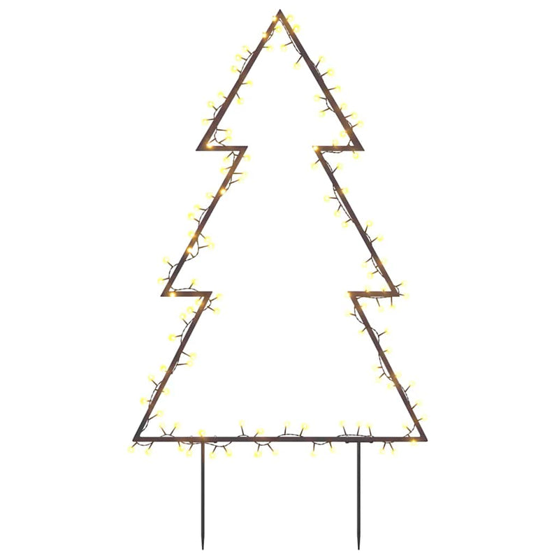 Afbeelding laden in galerijviewer, Vidaxl kerstverlichting kerstboom met grondpinnen 115 led's 90 cm
