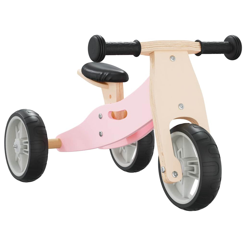 Afbeelding laden in galerijviewer, Vidaxl loopfiets voor kinderen 2-in-1 roze
