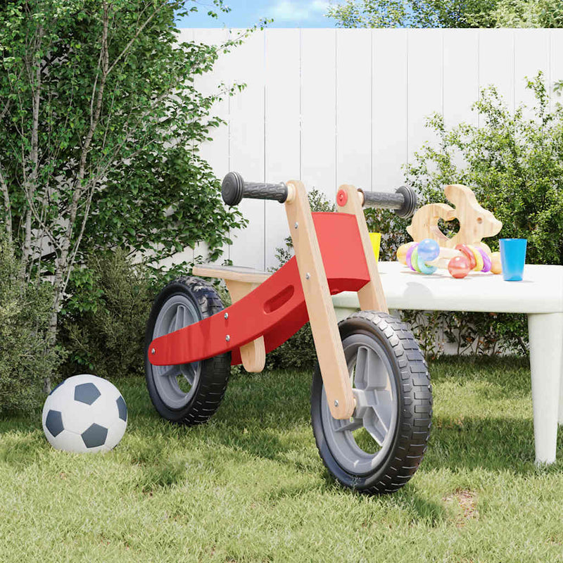 Afbeelding laden in galerijviewer, Vidaxl loopfiets voor kinderen rood
