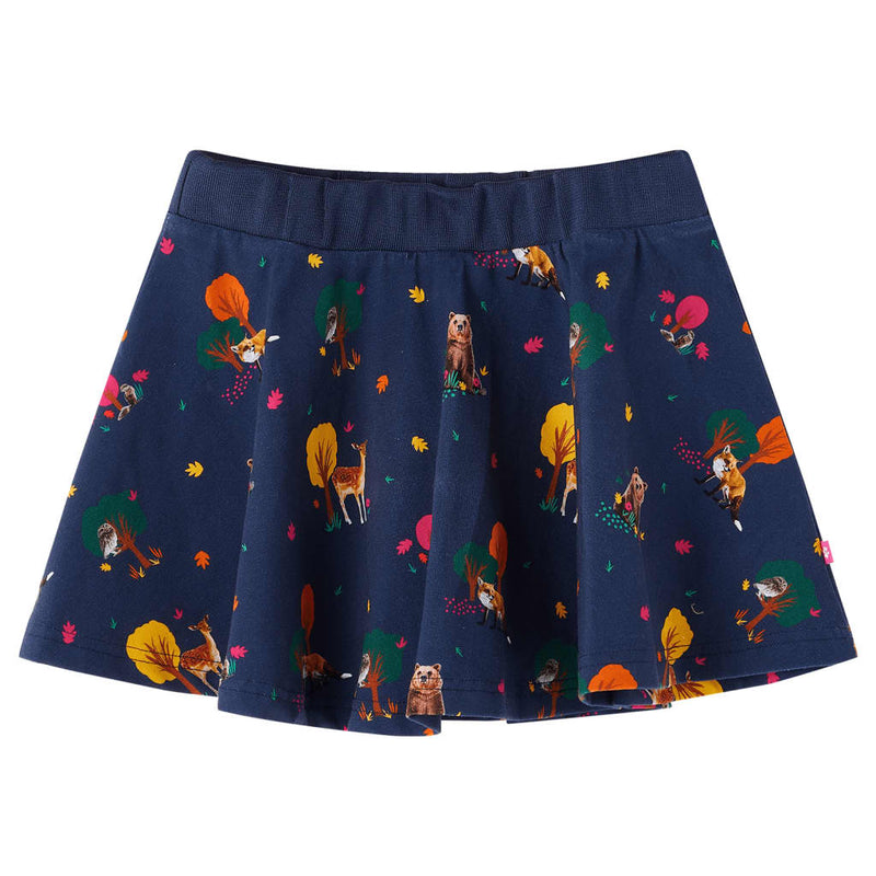 Afbeelding laden in galerijviewer, VidaXL Kinderrokje 128 marineblauw
