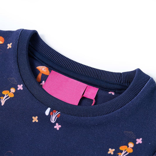 Vidaxl kinderjurkje 128 marineblauw