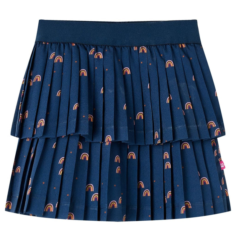 Afbeelding laden in galerijviewer, Vidaxl kinderrokje 104 marineblauw
