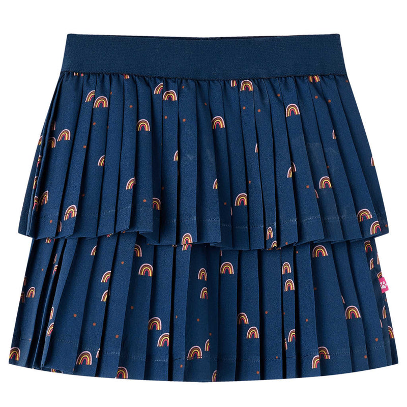 Afbeelding laden in galerijviewer, Vidaxl kinderrokje 128 marineblauw
