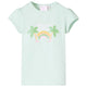 Vidaxl kindershirt 140 lichtmint
