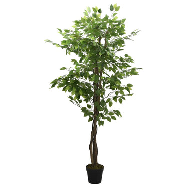 Vidaxl kunstplant ficus 630 bladeren 120 cm groen