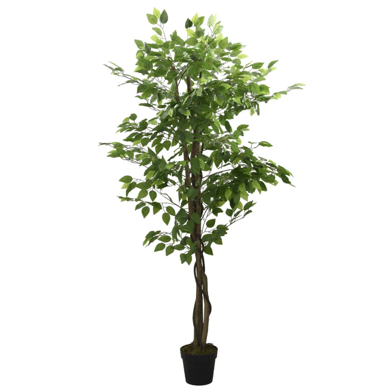 Afbeelding laden in galerijviewer, Vidaxl kunstboom ficus 756 bladeren 150 cm groen
